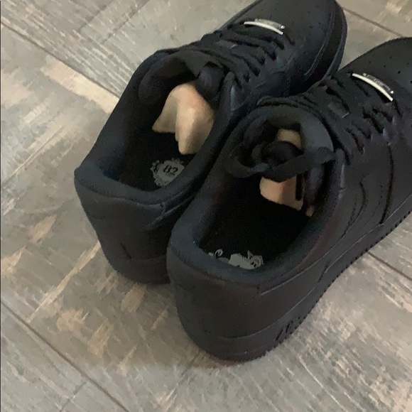 BLACK air force ones BRAND NEW - Picture 2 of 5